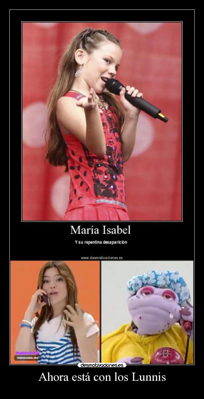 Ahora está con los Lunnis -