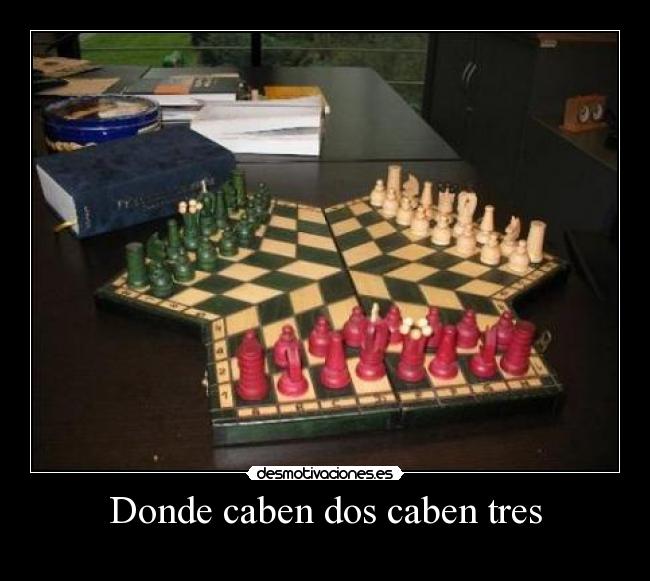 Donde caben dos caben tres - 