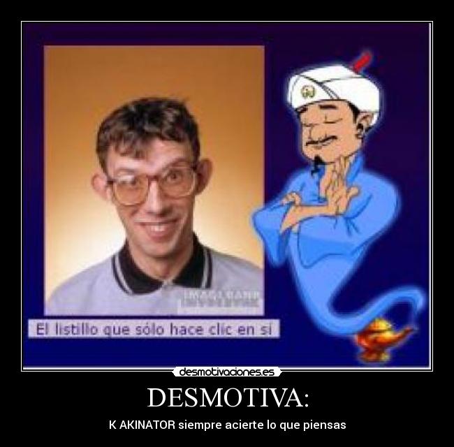 DESMOTIVA: - 