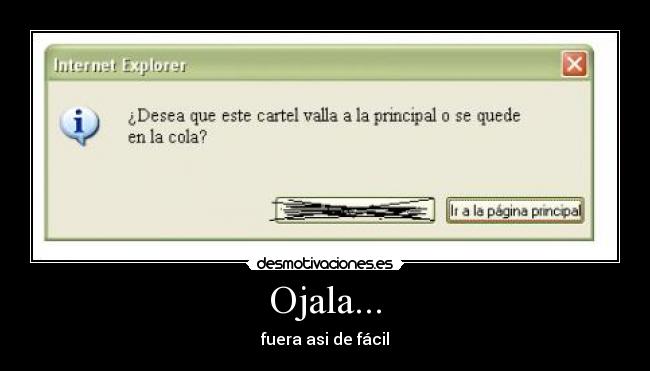 Ojala... - 