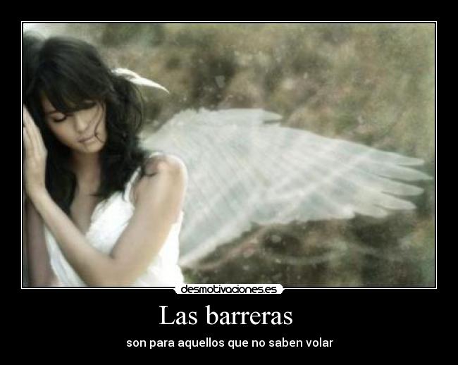 Las barreras -