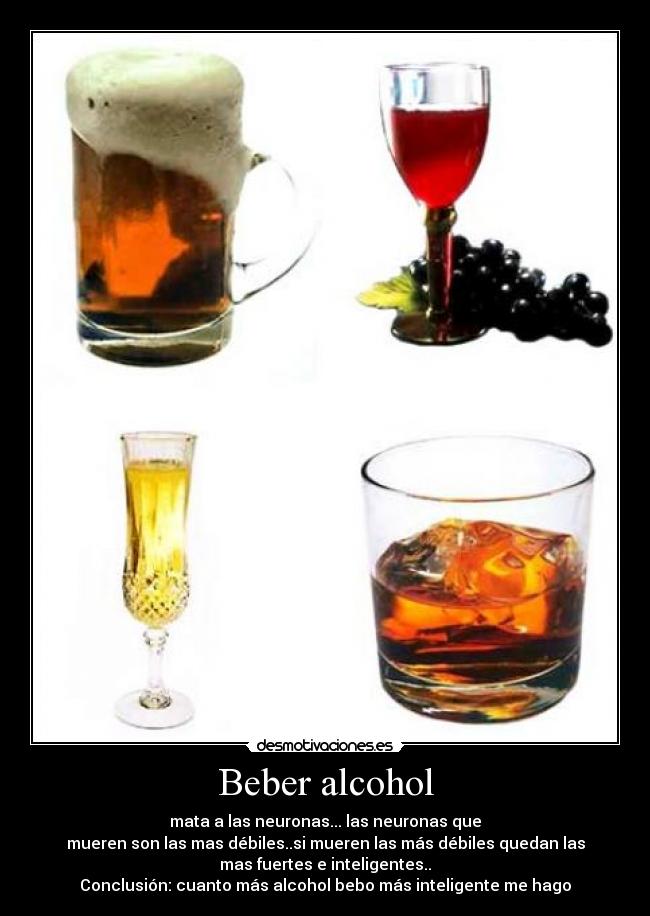 Beber alcohol - 