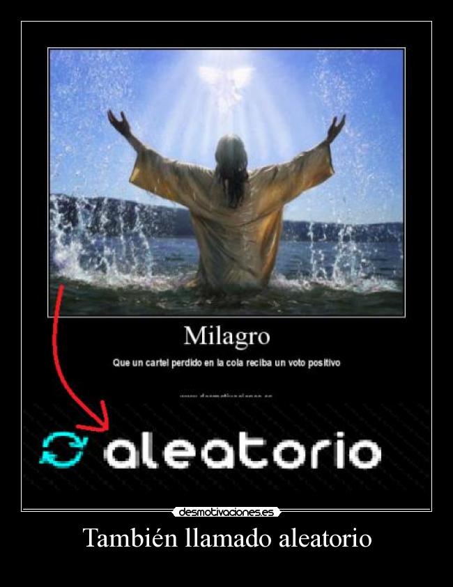 También llamado aleatorio - 