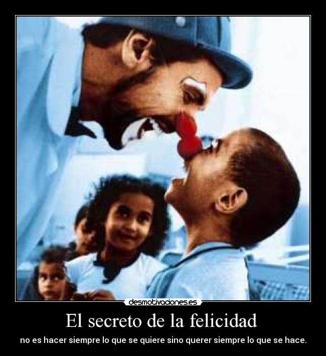 El secreto de la felicidad  - 