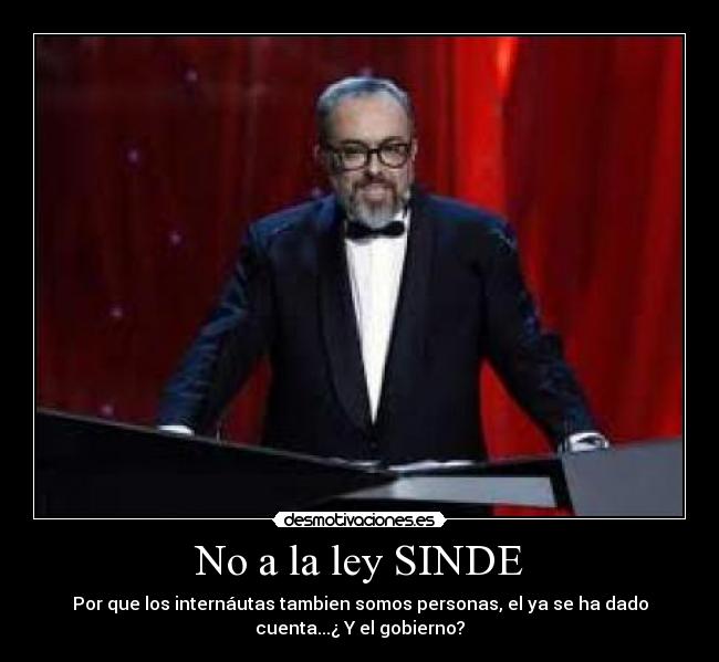 No a la ley SINDE - 