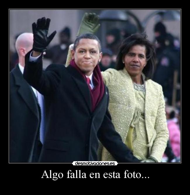 Algo falla en esta foto... -