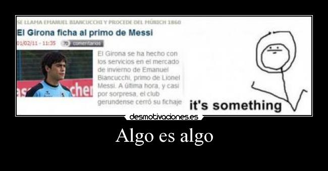 Algo es algo -