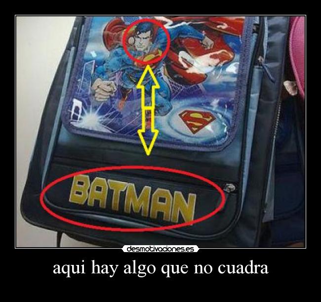 aqui hay algo que no cuadra - 