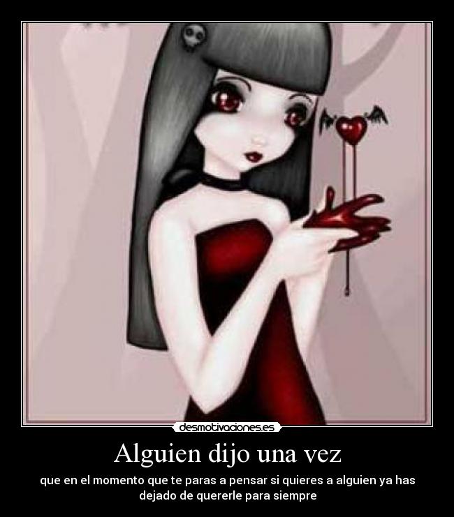 Alguien dijo una vez - 