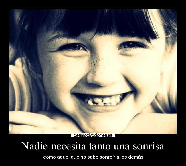 carteles sonrisa sonrie desmotivaciones