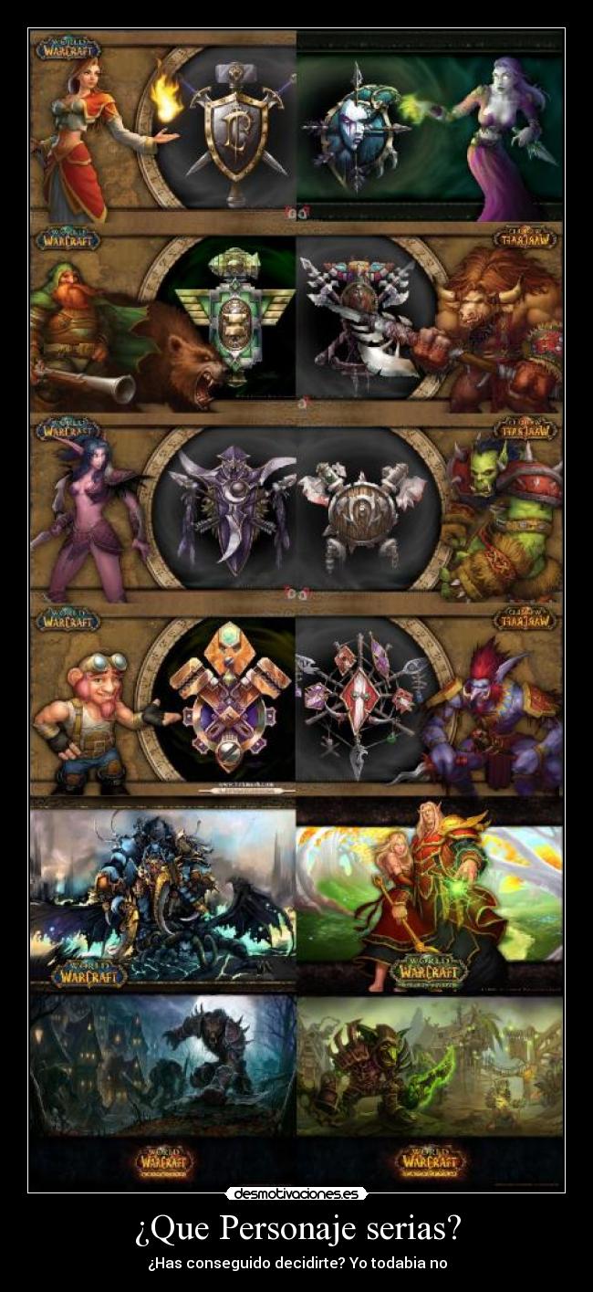 ¿Que Personaje serias? -