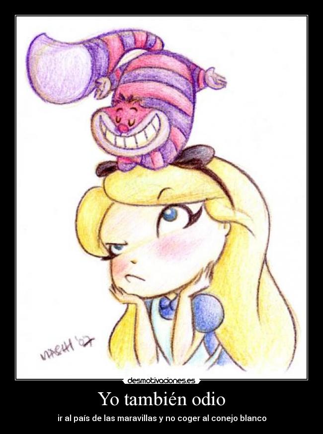 Yo también odio - 