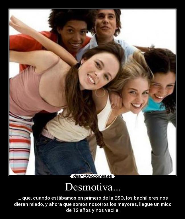 Desmotiva... -