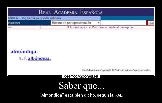 Saber que... - 
