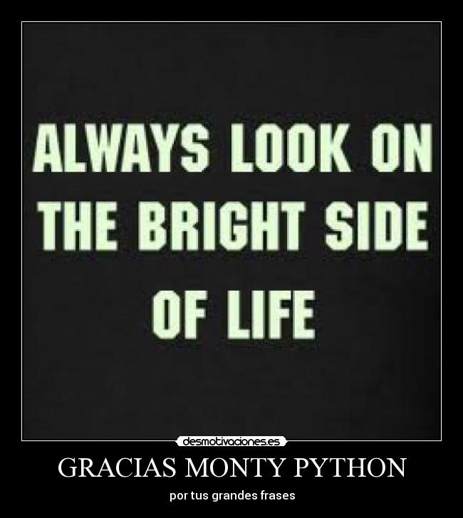 GRACIAS MONTY PYTHON - 