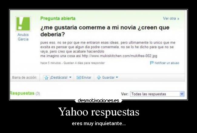 Yahoo respuestas -