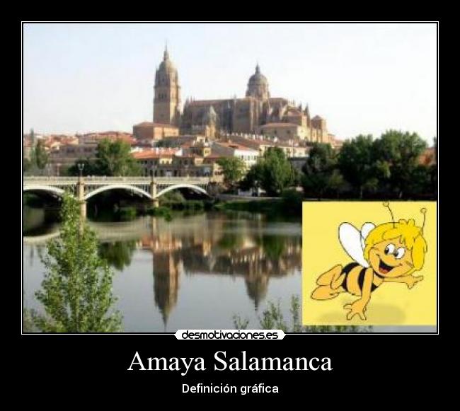 Amaya Salamanca - Definición gráfica