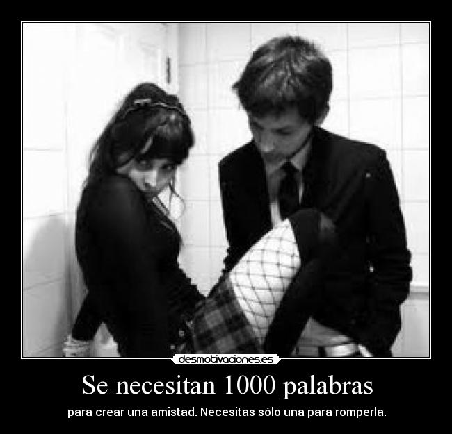 Se necesitan 1000 palabras - 