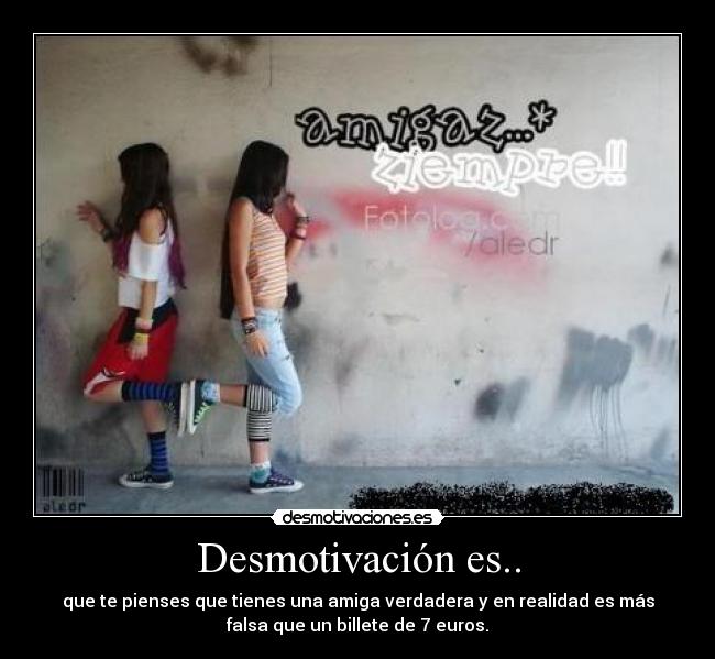 Desmotivación es.. -