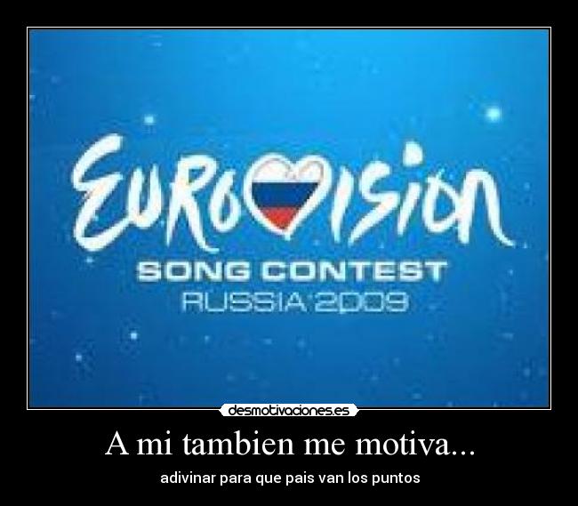 A mi tambien me motiva... - adivinar para que pais van los puntos