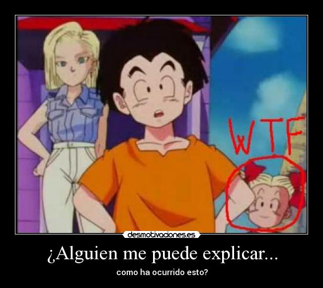 ¿Alguien me puede explicar... - como ha ocurrido esto?