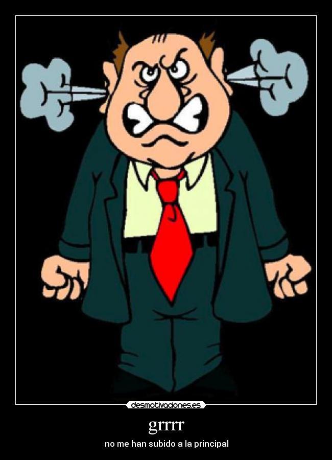 grrrr - no me han subido a la principal