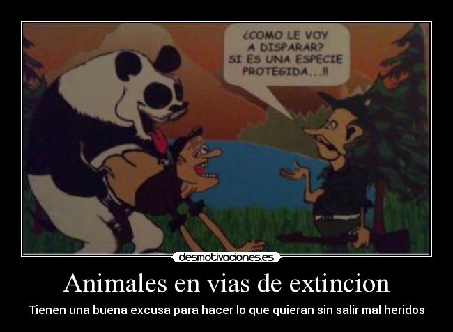 Animales en vias de extincion - 