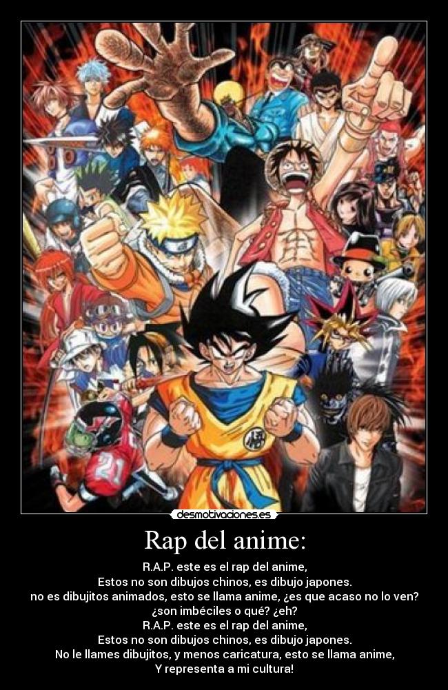 Rap del anime: - 