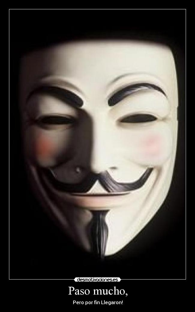 Paso mucho, - Pero por fin Llegaron!