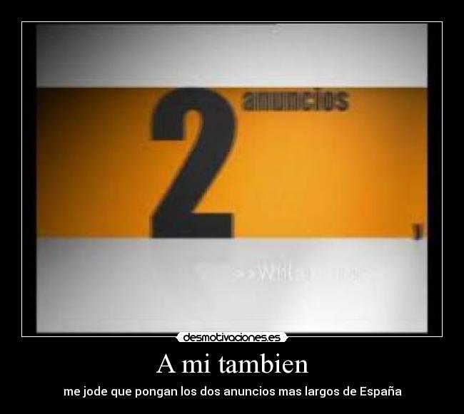 A mi tambien - 