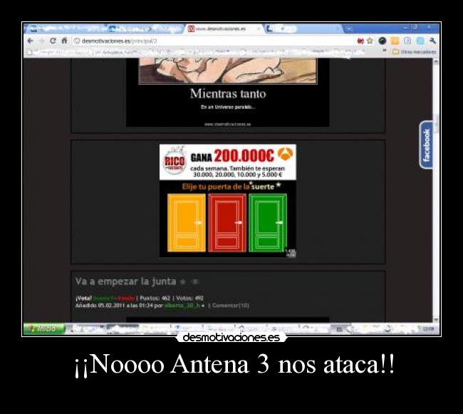 ¡¡Noooo Antena 3 nos ataca!! -   
