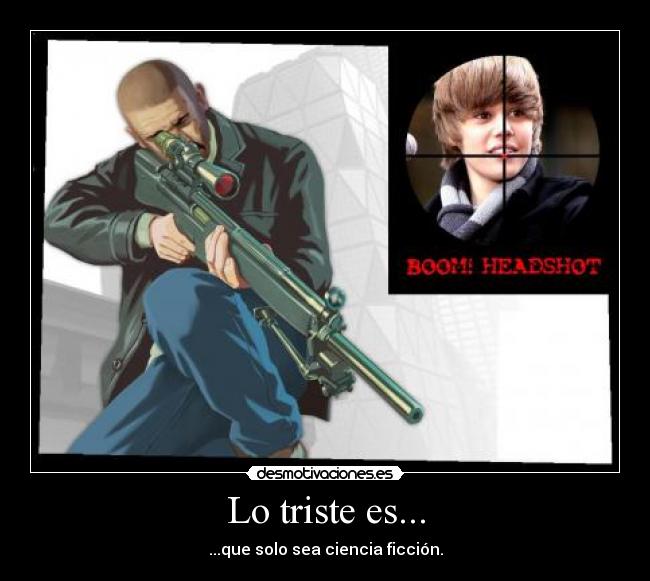 Lo triste es... -