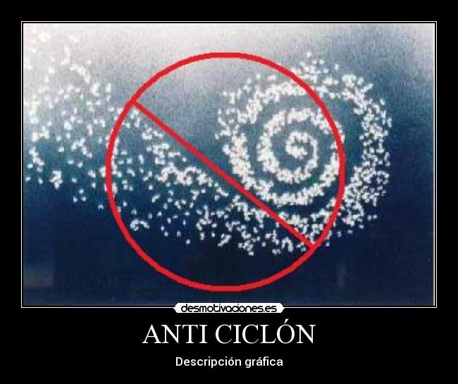 ANTI CICLÓN -