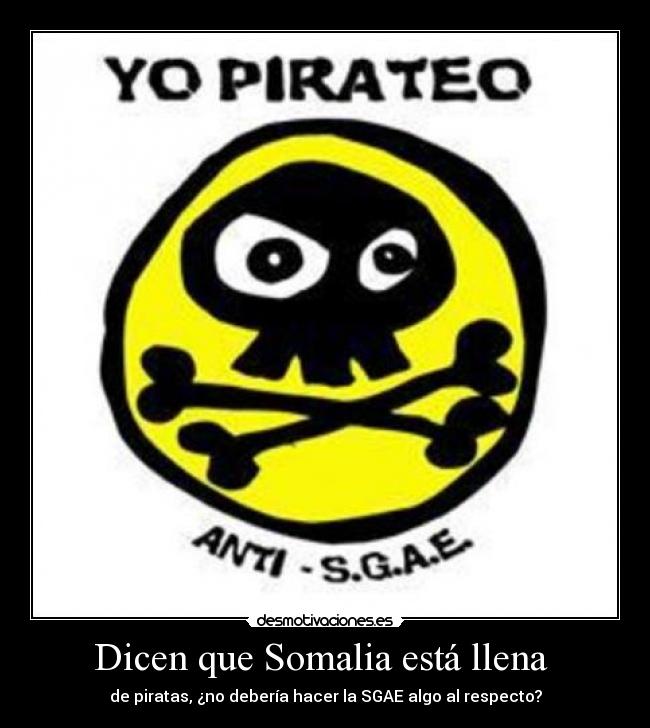 Dicen que Somalia está llena  - 