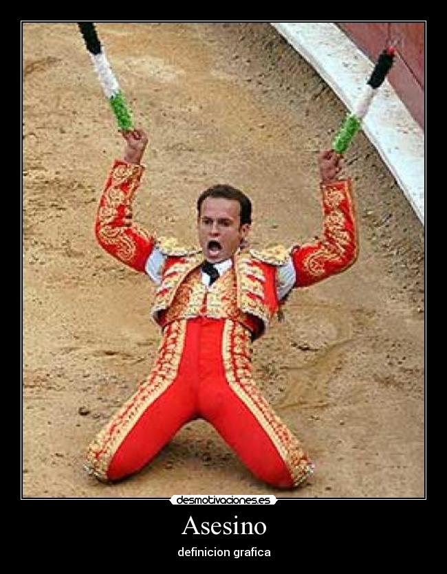 carteles asesino desmotivaciones