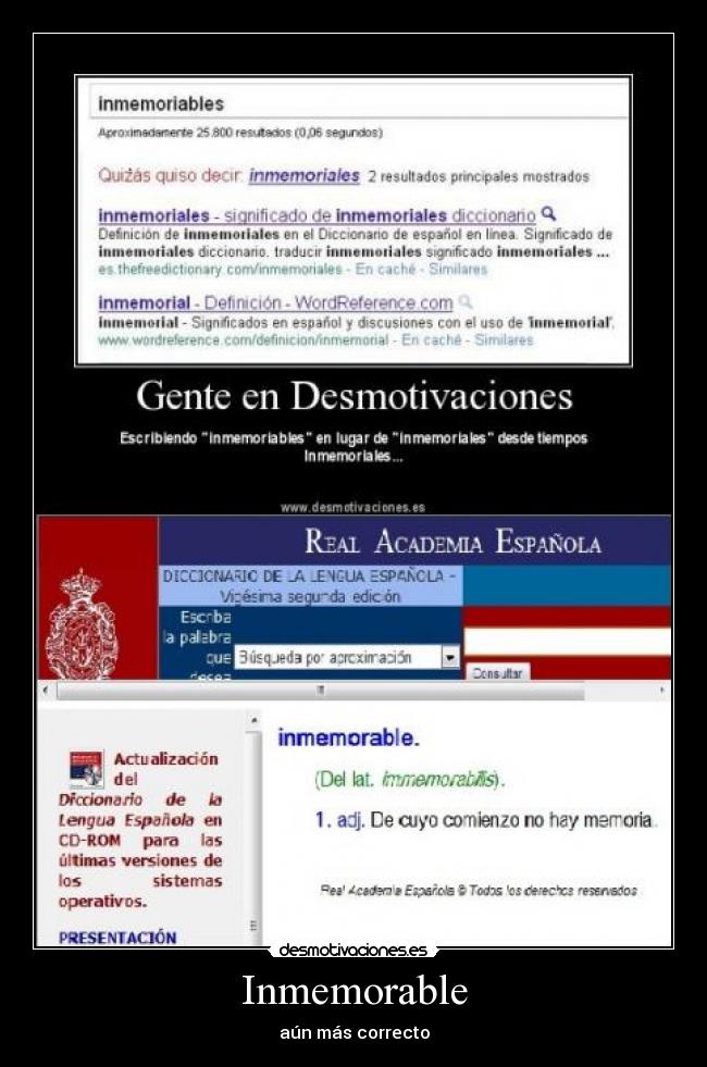 Inmemorable -