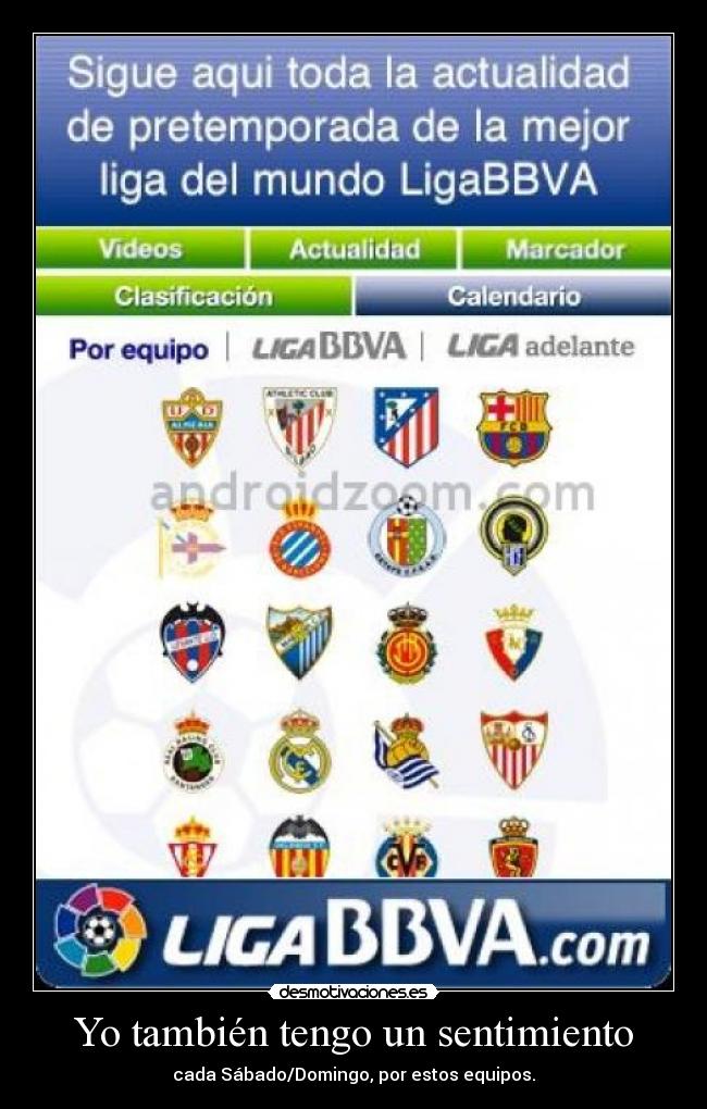 Yo también tengo un sentimiento -