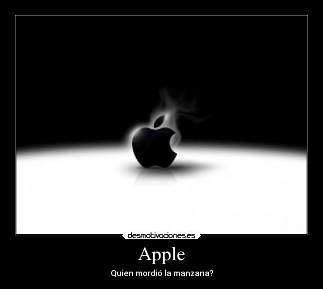 Apple - Quien mordió la manzana?
