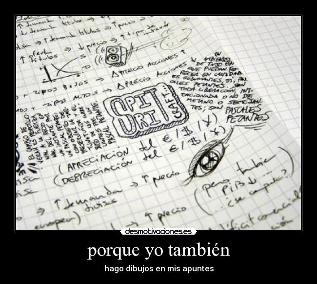 porque yo también -