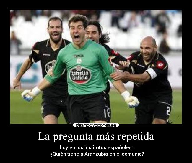 La pregunta más repetida -