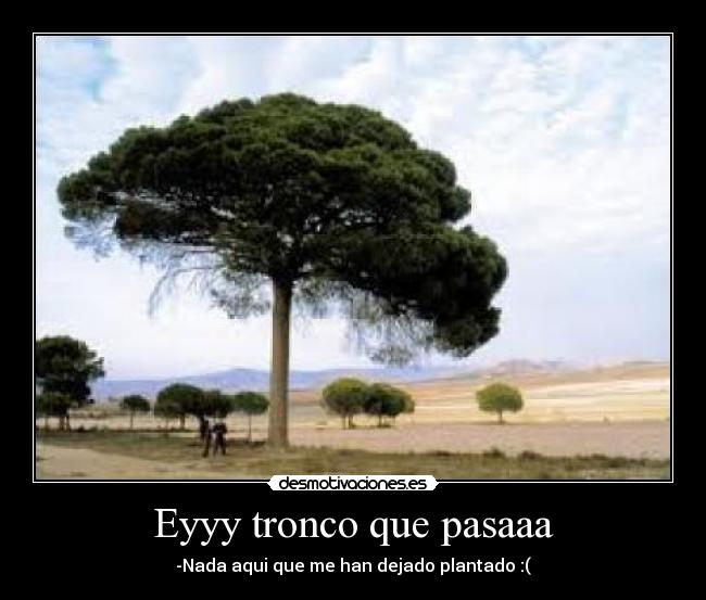 Eyyy tronco que pasaaa -