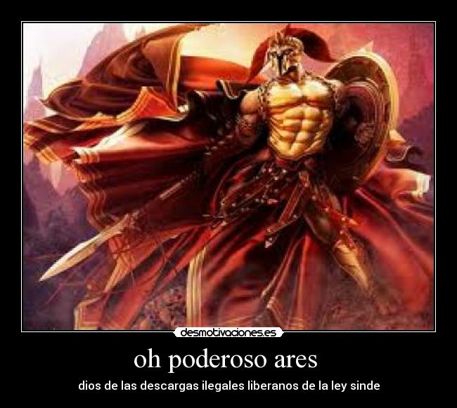 oh poderoso ares -