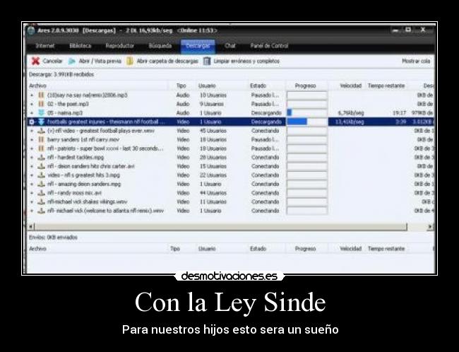 Con la Ley Sinde - 