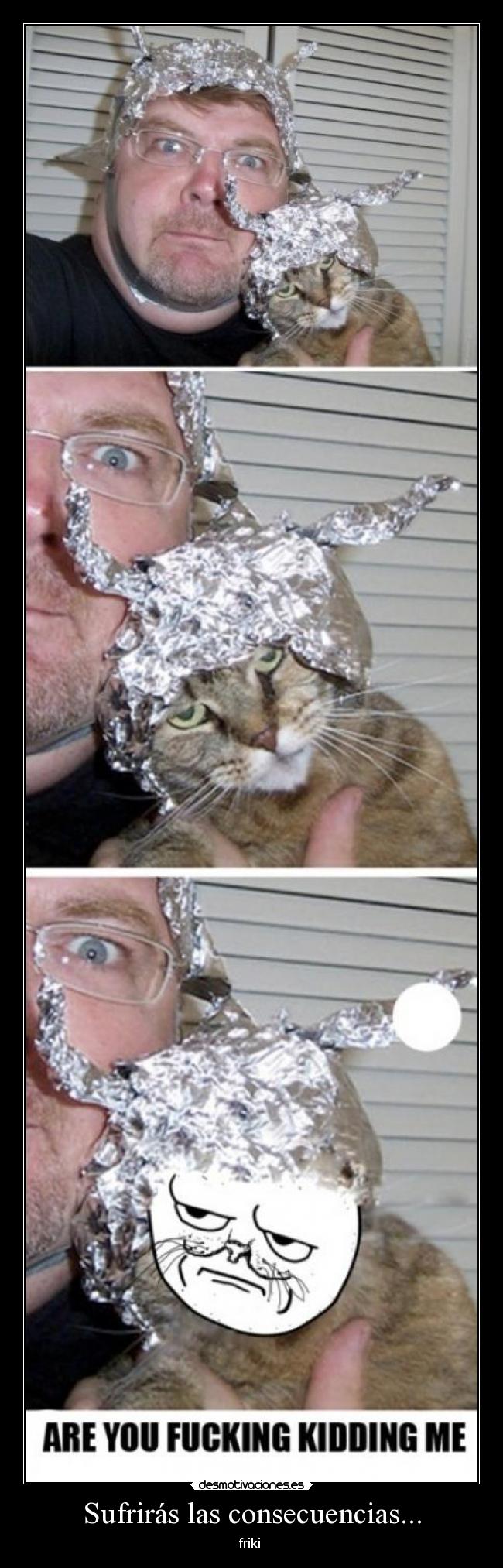 Sufrirás las consecuencias... - friki