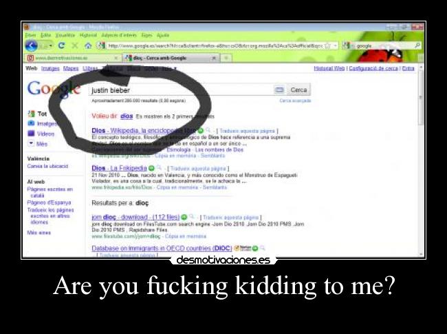 Are you fucking kidding to me? - 