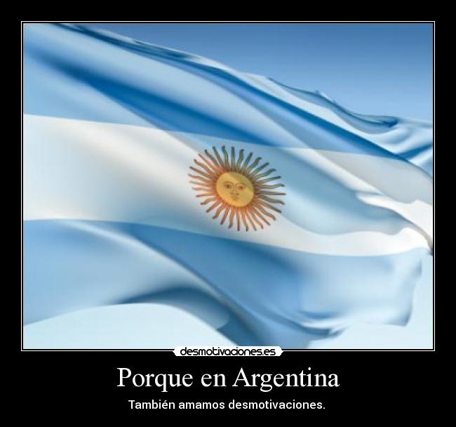 Porque en Argentina - 