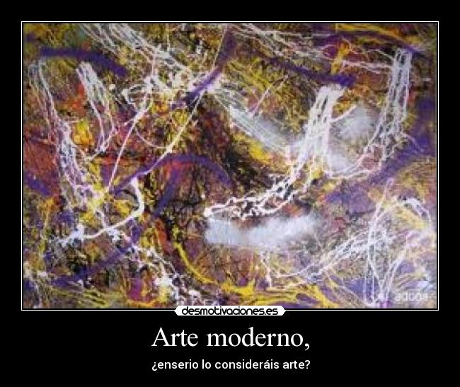Arte moderno, - 