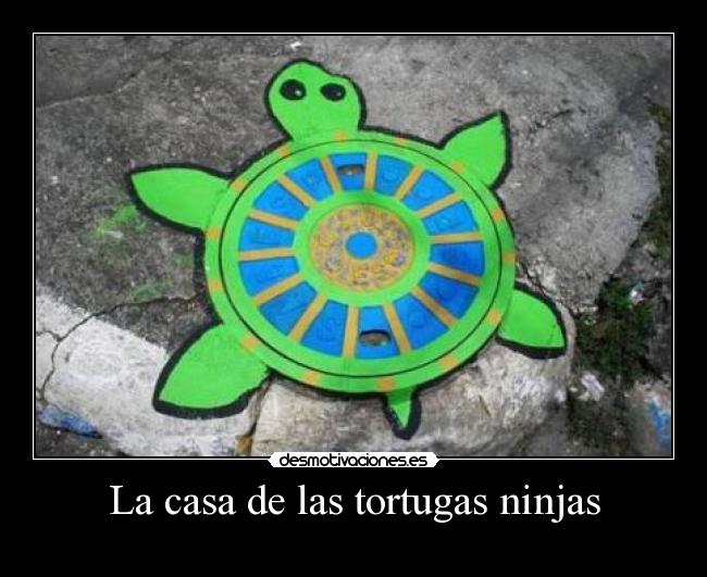 La casa de las tortugas ninjas - 