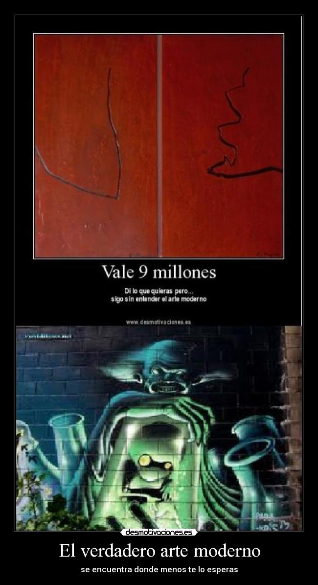 El verdadero arte moderno - 