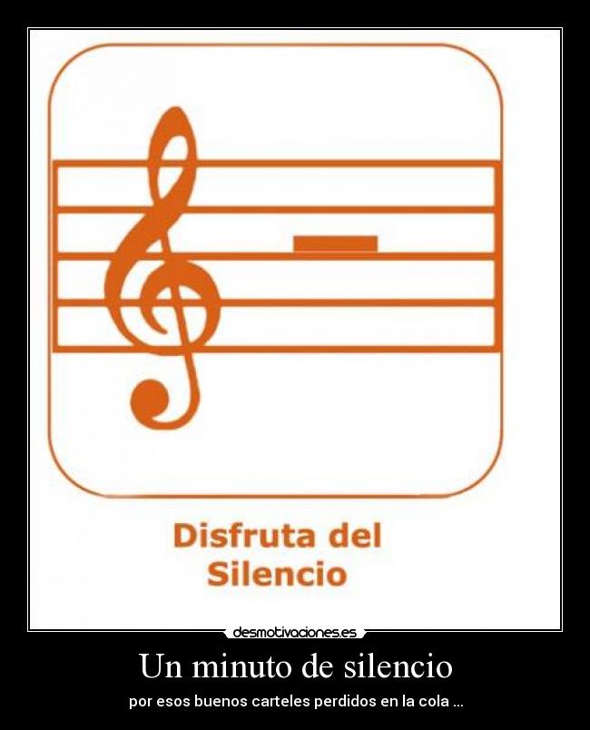 Un minuto de silencio - 